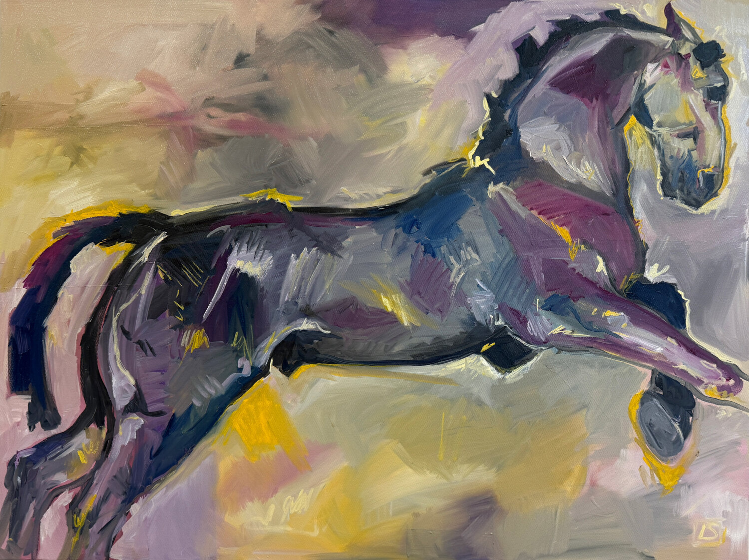 FERVEUR LAURE SAIGNE Original painting for sale
