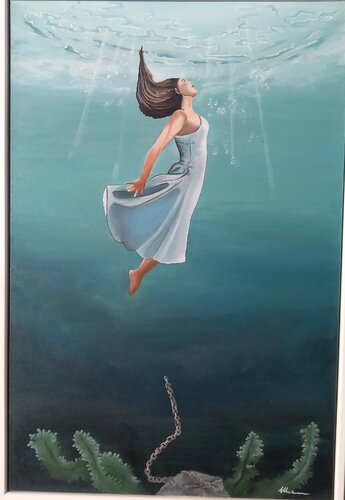 Respiro by Morena Caliendo, Painting for Sale on Select