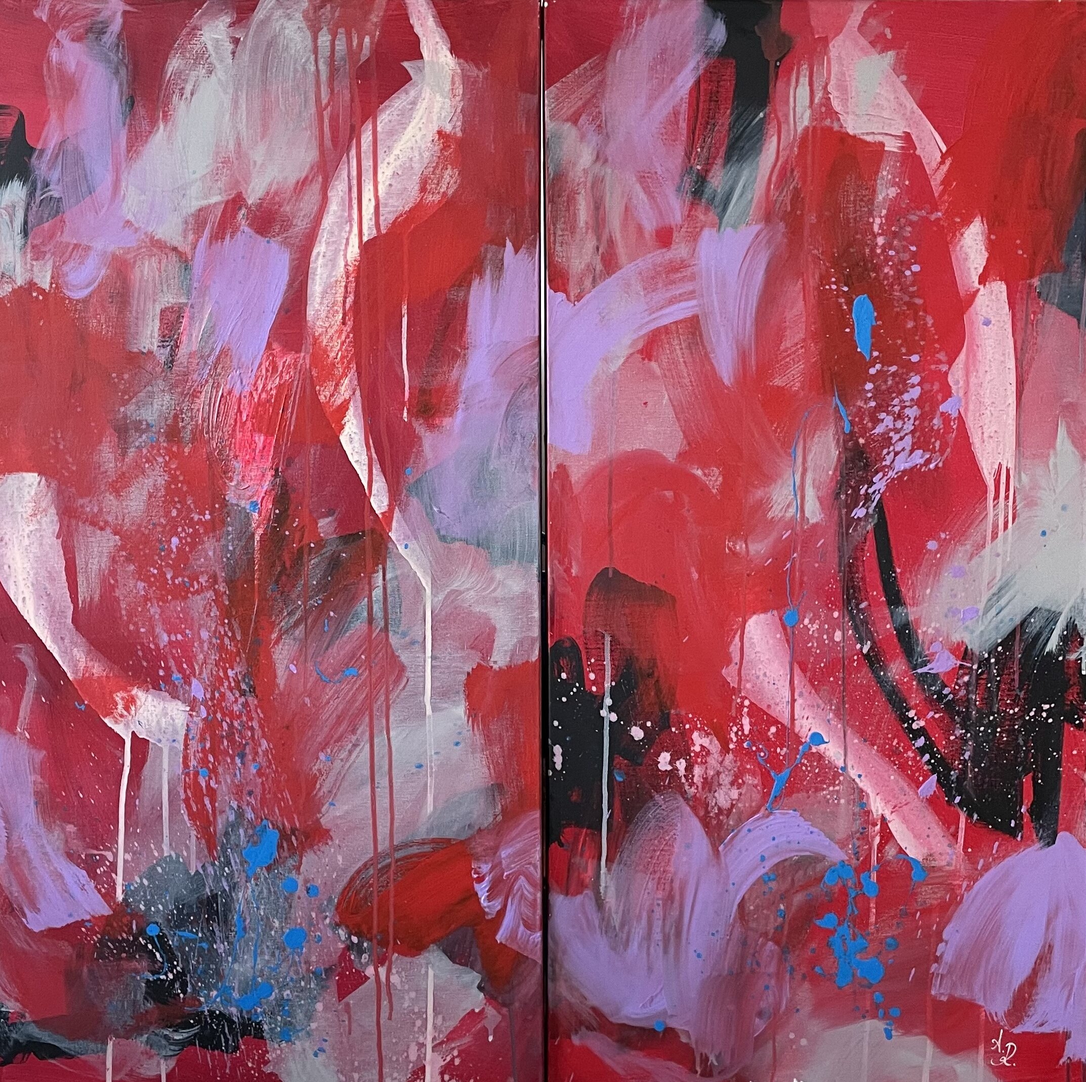 Love is in the air  Diptychon