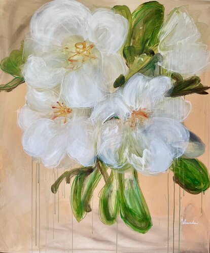 Anemone by Ajten Ramadani, Painting for Sale on Select