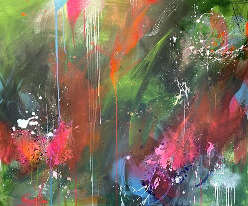 Forest 1 by Ajten Ramadani, Painting for Sale on Select