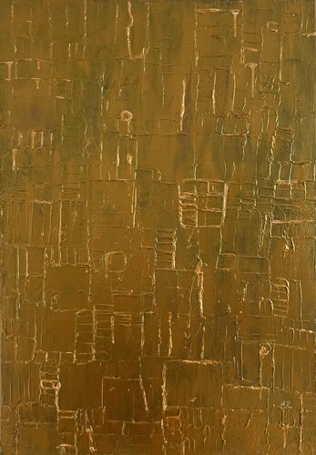 Goldfieber II by Ajten Ramadani, Painting for Sale on Select
