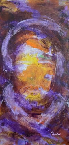 Beduine by Ajten Ramadani, Painting for Sale on Select