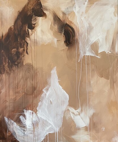 Träumen und Erwachen by Ajten Ramadani, Painting for Sale on Select