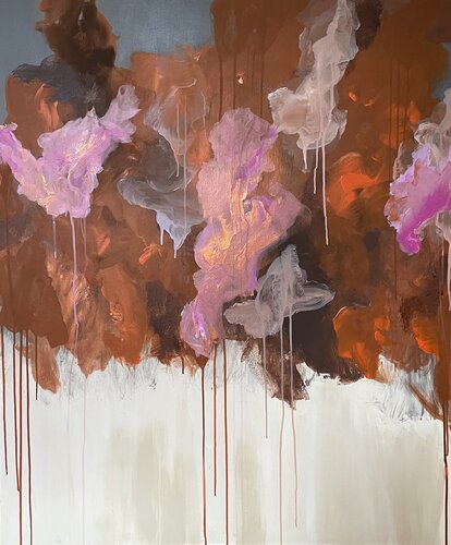 Symphony of the Senses by Ajten Ramadani, Painting for Sale on Select