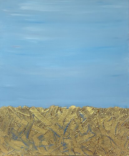 Heaven and Earth by Ajten Ramadani, Painting for Sale on Select