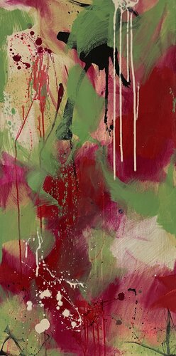 Red vibes by Ajten Ramadani, Painting for Sale on Select