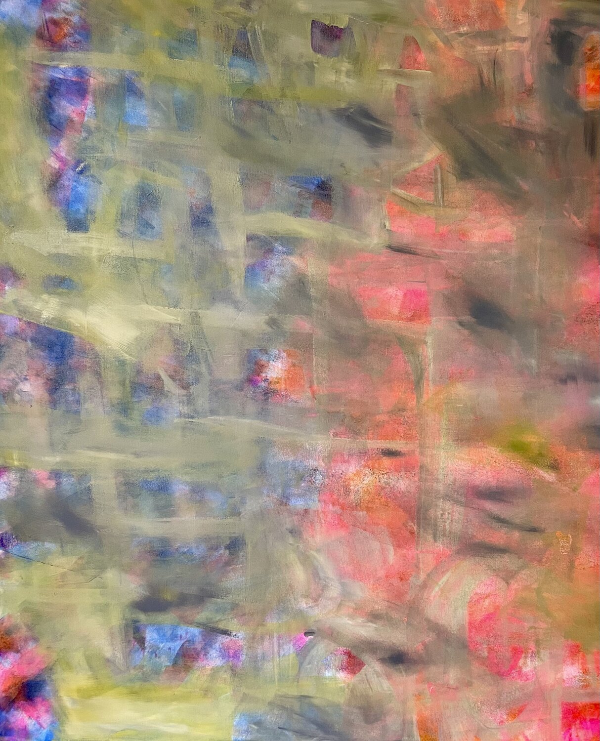 green oxidation Ajten Ramadani Original painting for sale
