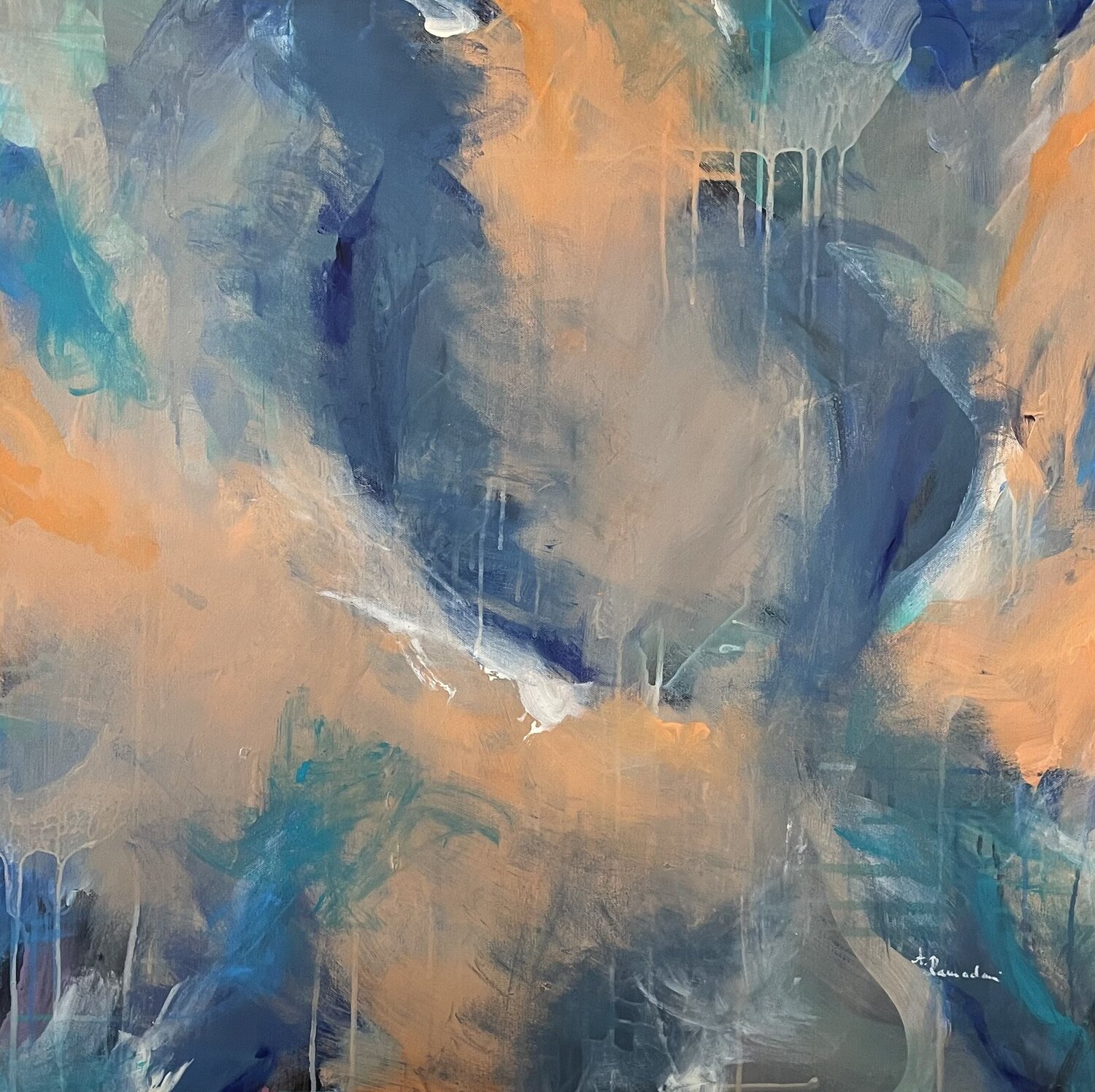 Spirit of things No. II Ajten Ramadani Original painting for sale