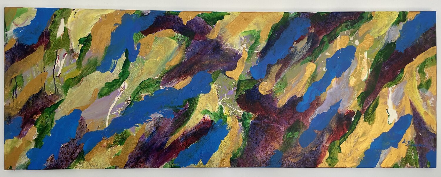 Festival of lights Ajten Ramadani Original painting for sale