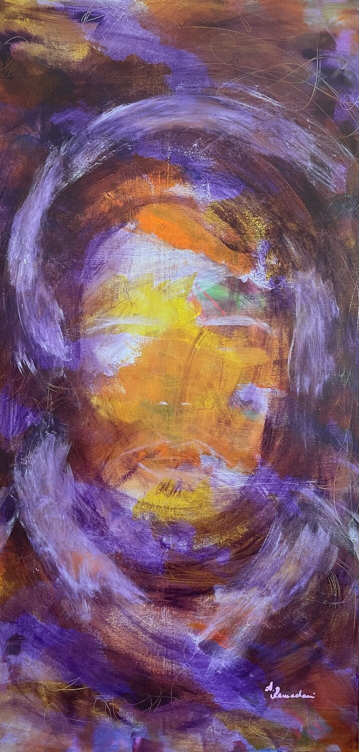 Beduine Ajten Ramadani Original painting for sale
