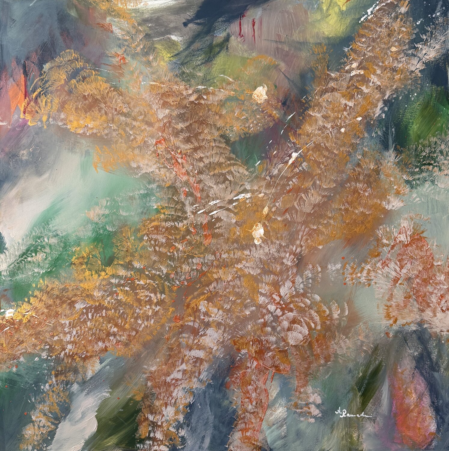 Im Flüstern des Lichts Ajten Ramadani Original painting for sale