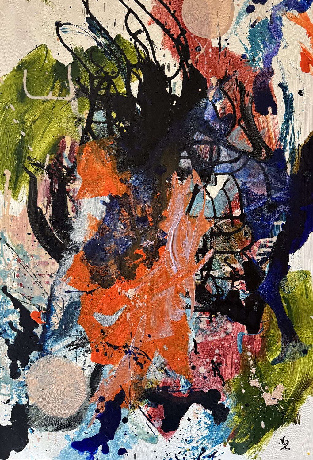 Naturrausch Ajten Ramadani Original painting for sale