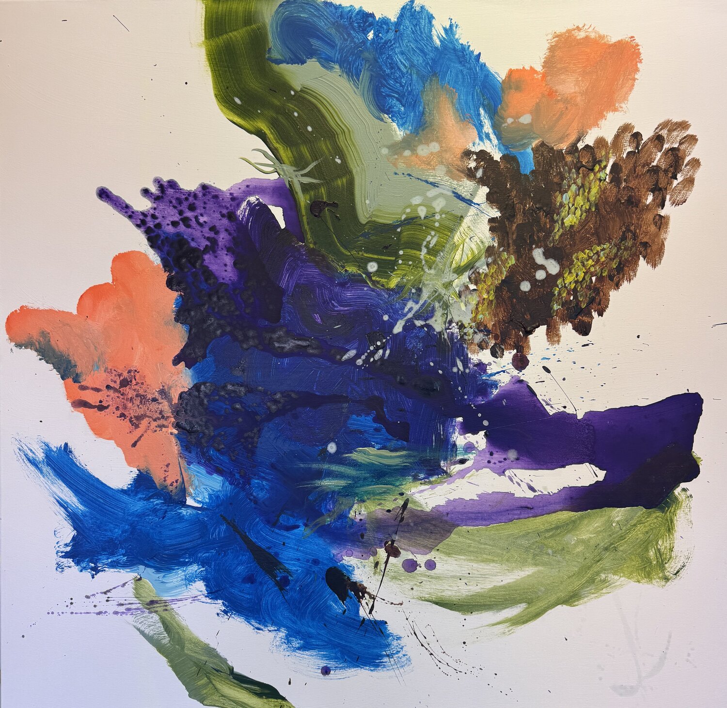 Naturgewalt Ajten Ramadani Original painting for sale
