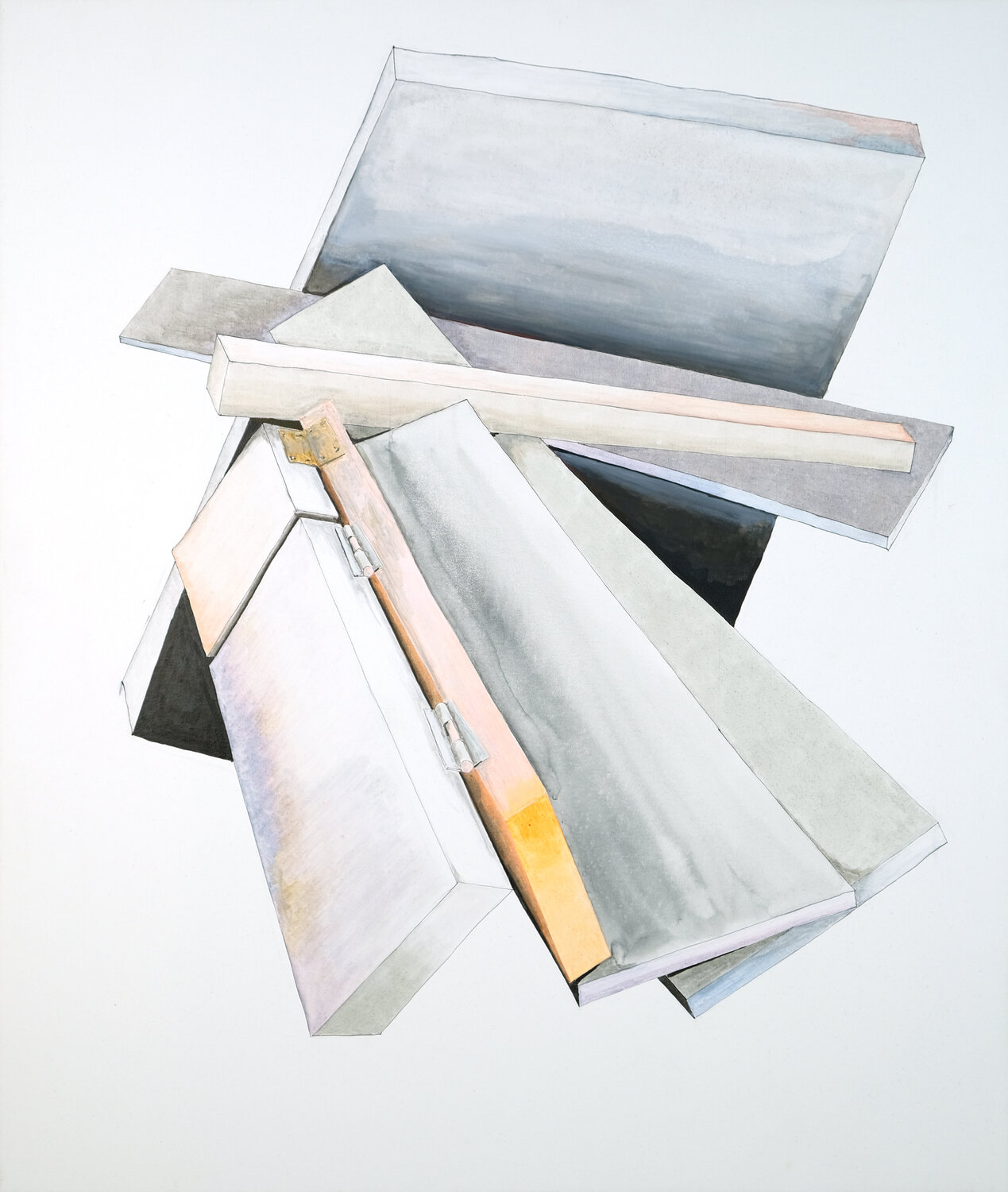 Parcel of Land Kathrin Sehl Original painting for sale