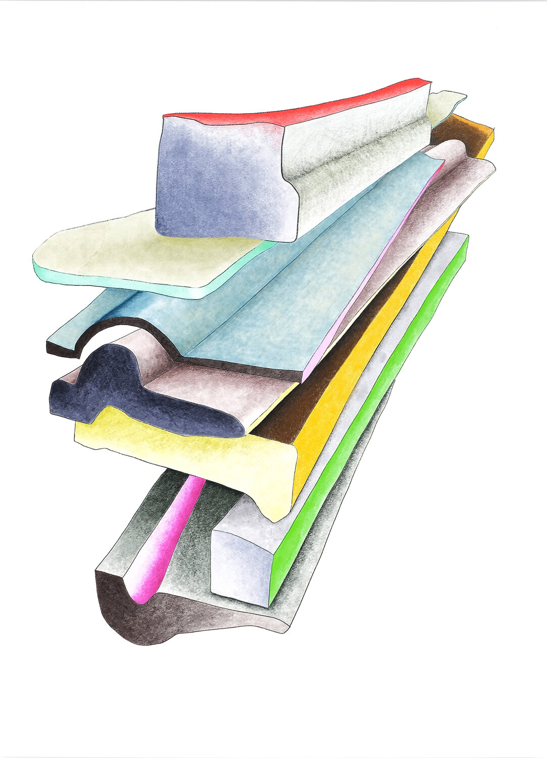 Mold Kathrin Sehl Drawing for sale