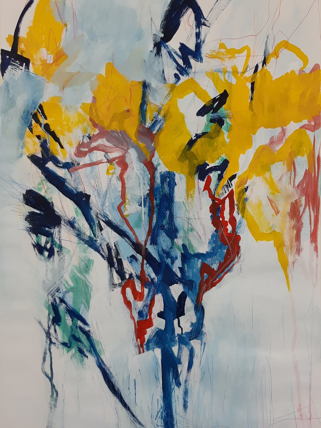 o.T. Veronika Strobel Original painting for sale