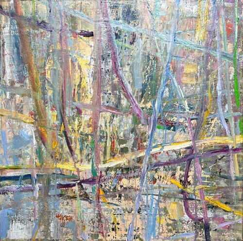 Strings II by Florina Breazu, Painting for Sale on Select