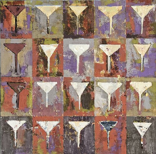 From empty to empty by Florina Breazu, Painting for Sale on Select