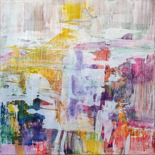 The resonance of the gesture VI by Florina Breazu, Painting for Sale on Select