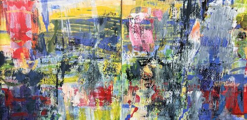 Levitation/ Gravity by Florina Breazu, Painting for Sale on Select