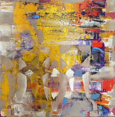 Particles XI by Florina Breazu, Painting for Sale on Select
