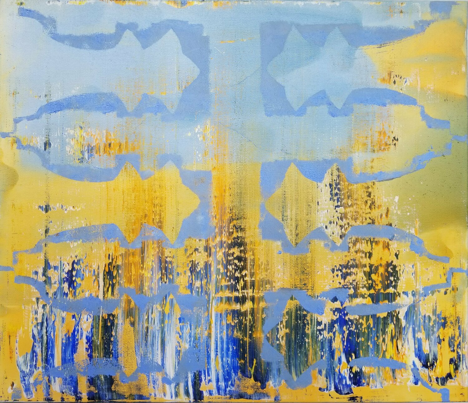 Particles XXIII Florina Breazu Original painting for sale