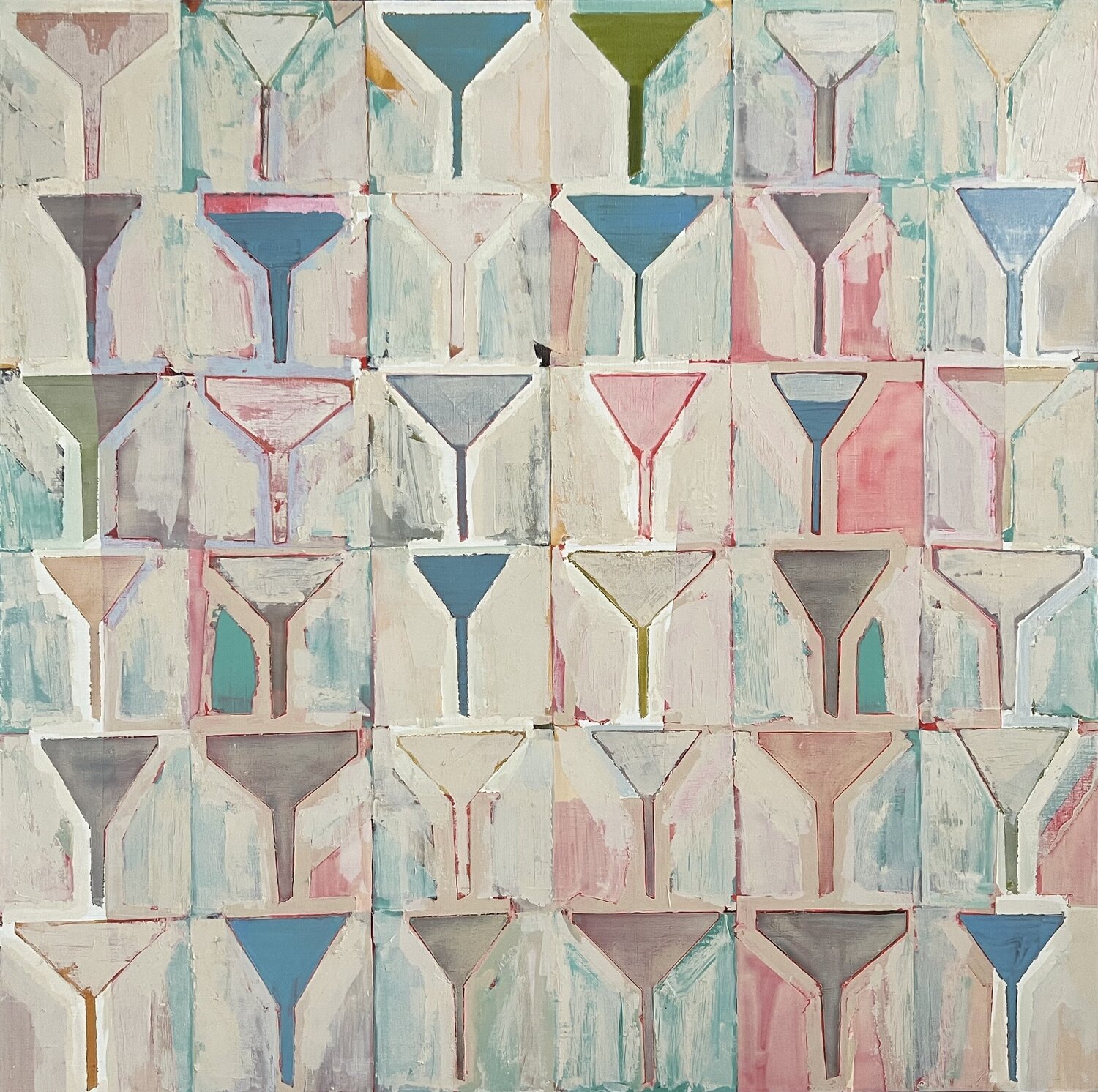 From empty to empty I Florina Breazu Original painting for sale
