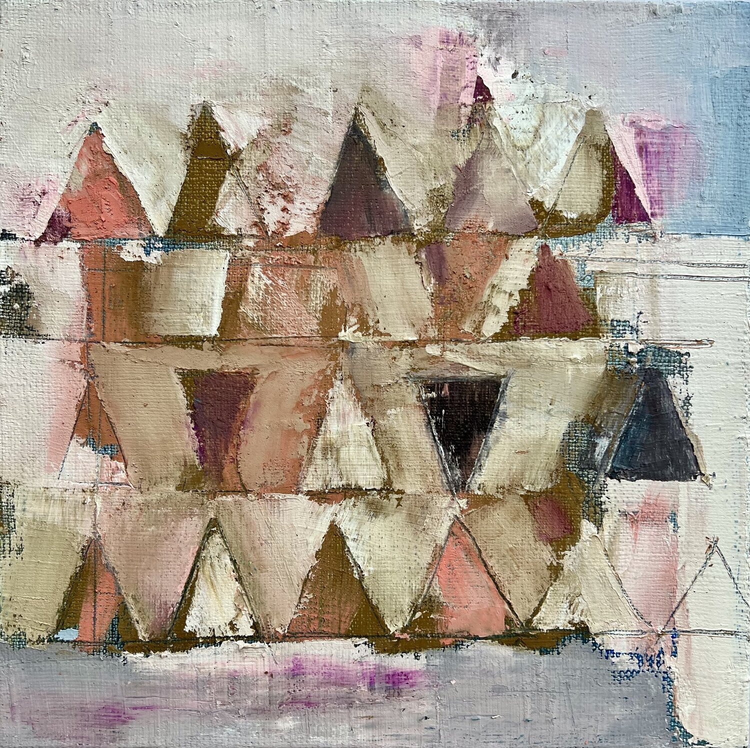Index Florina Breazu Original painting for sale