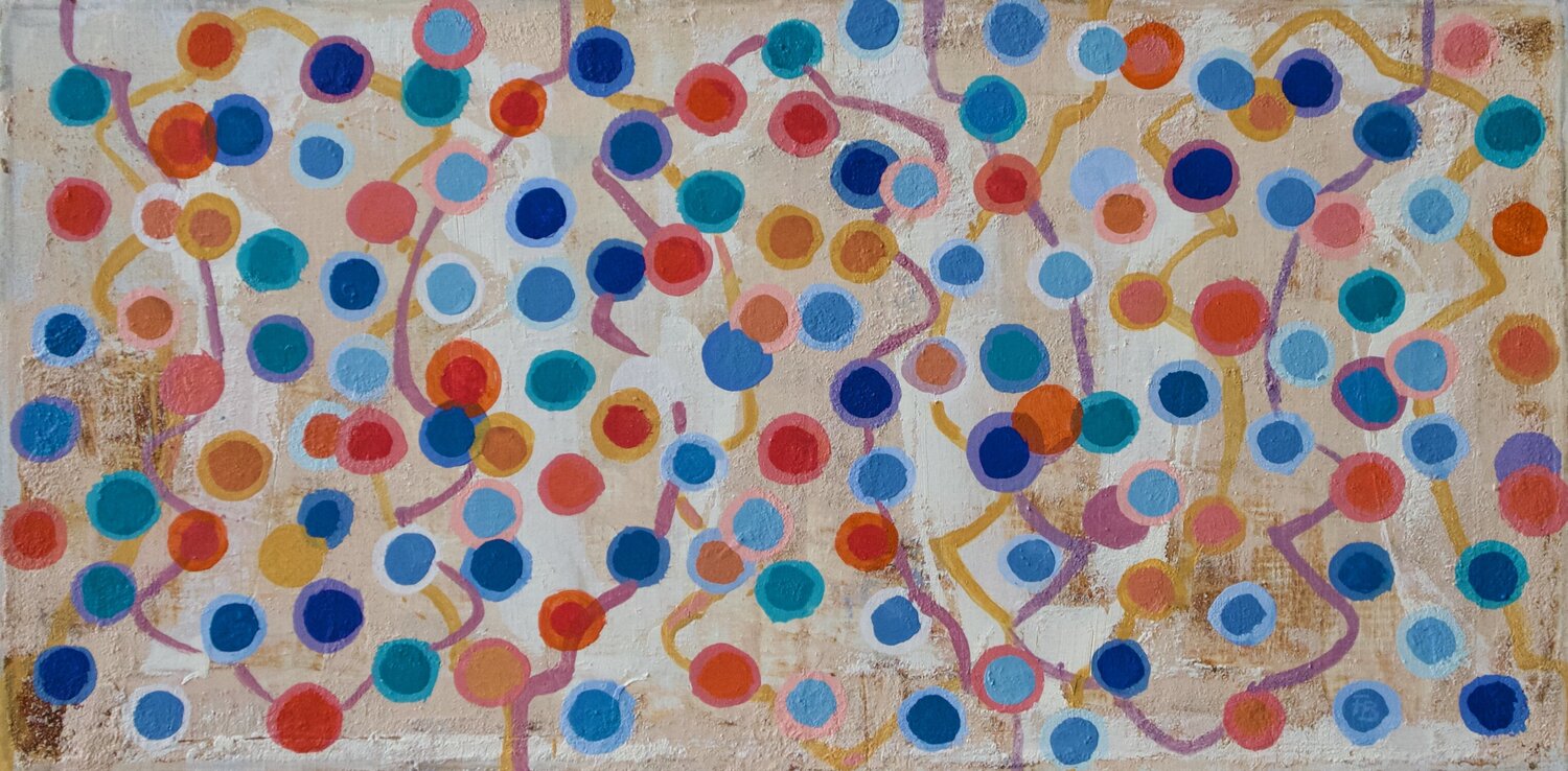 Congruence VI Florina Breazu Original painting for sale
