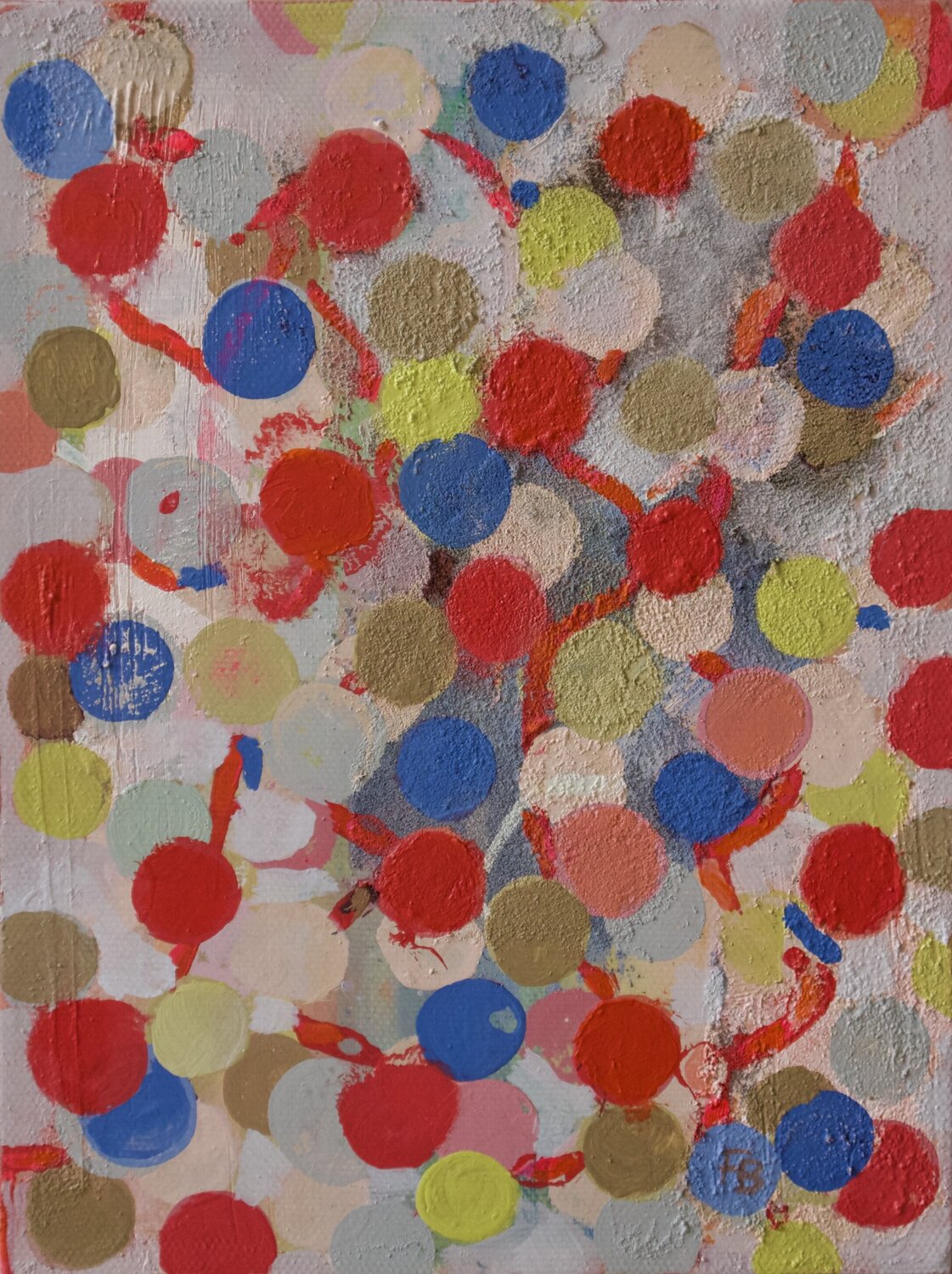 Congruence XV Florina Breazu Original painting for sale