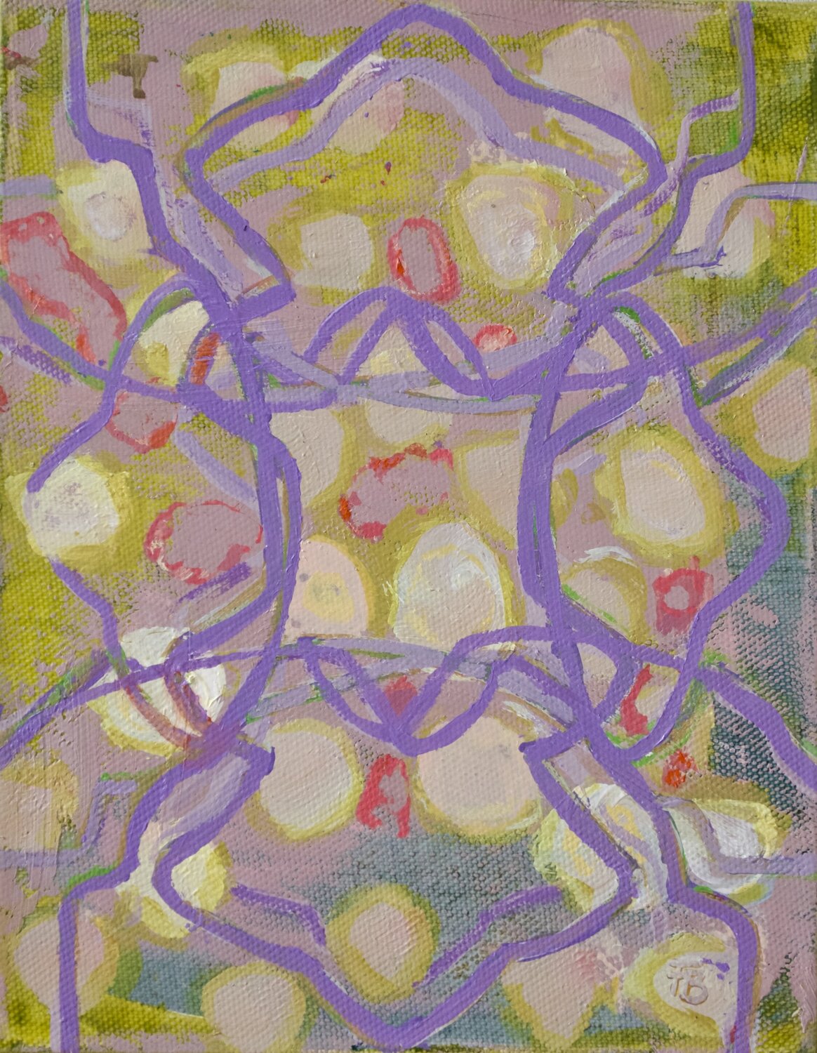Congruence XXII Florina Breazu Original painting for sale