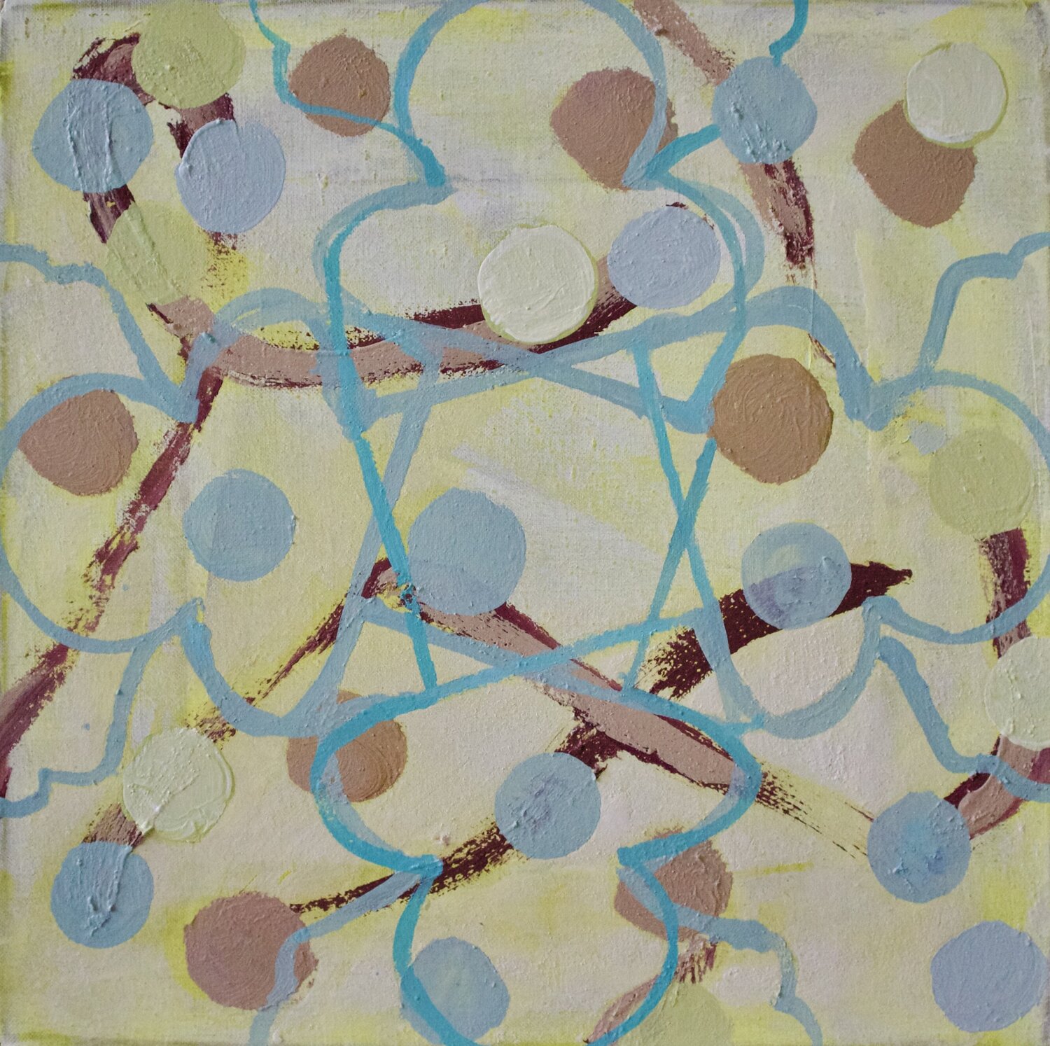 Congruence XX Florina Breazu Original painting for sale