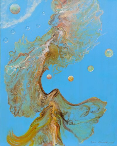 Herbsttanz by Irene Mitawski, Painting for Sale on Select
