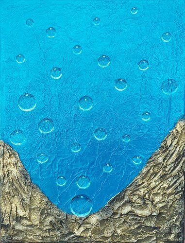 Perlen der Ruhe by Irene Mitawski, Painting for Sale on Select