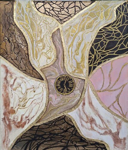 Fragmente der Zeit by Irene Mitawski, Painting for Sale on Select