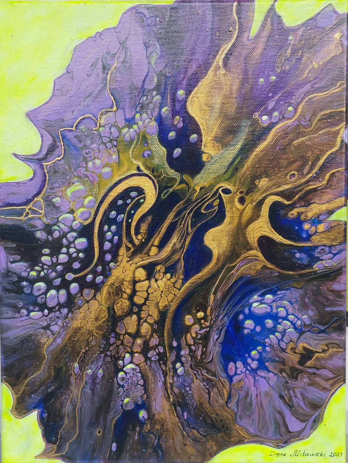 Flug Irene Mitawski Original painting for sale