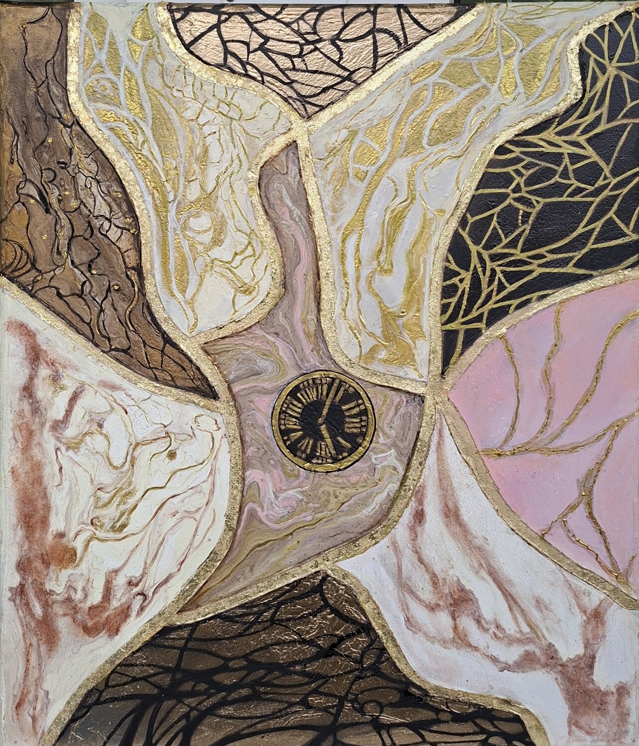 Fragmente der Zeit Irene Mitawski Original painting for sale