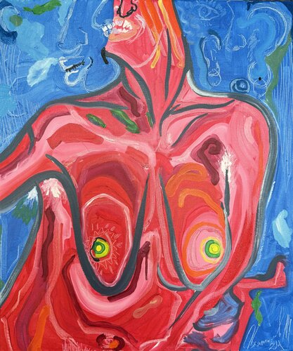 Ethereal Discomfort by Aleksey Ovsyannikov, Painting for Sale on Select