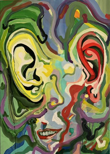 Locators by Aleksey Ovsyannikov, Painting for Sale on Select