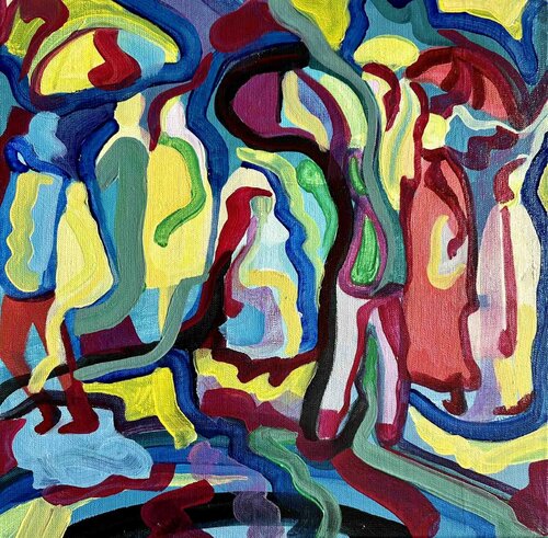 Music of the Rain by Алексей Овсянников, Painting for Sale on Select