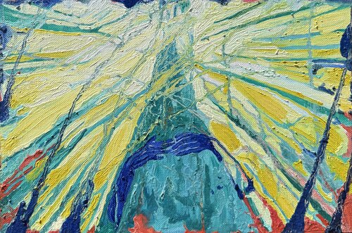 Radiant Energy by Алексей Овсянников, Painting for Sale on Select
