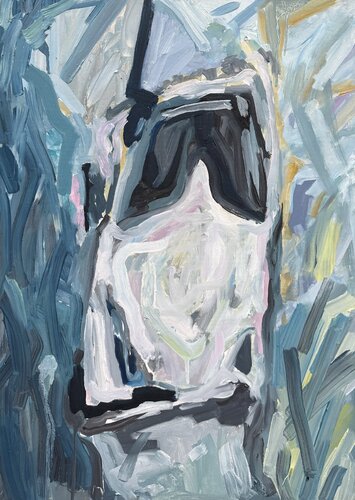 What the Back Conceals by Алексей Овсянников, Painting for Sale on Select