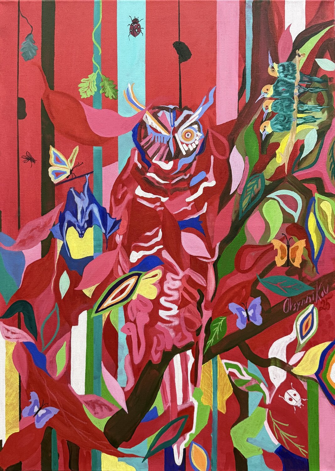Fairy forest Aleksey Ovsyannikov Original painting for sale