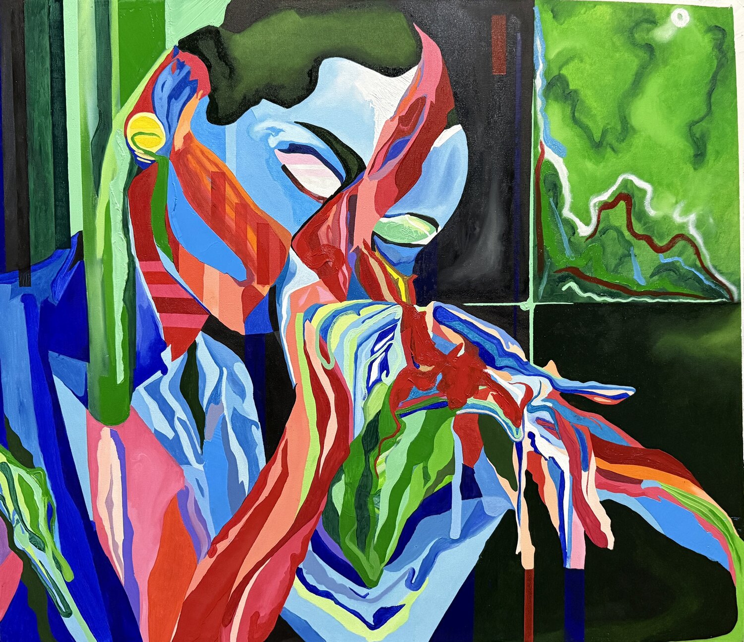 Квантовый Морф Aleksey Ovsyannikov Original painting for sale