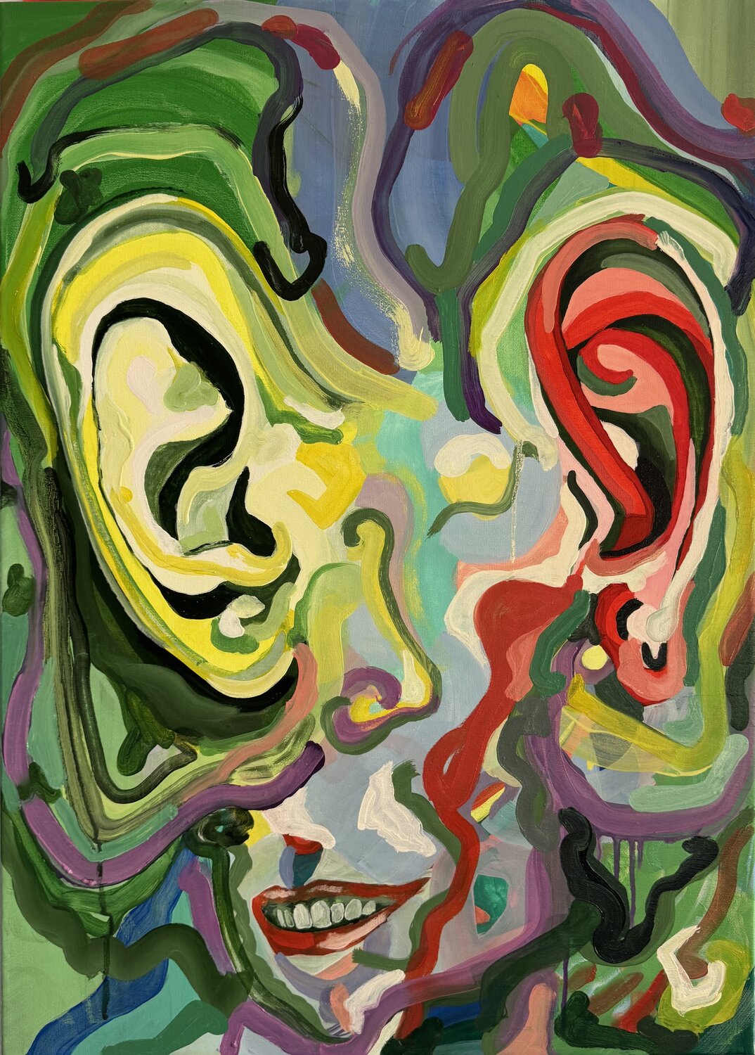 Locators Aleksey Ovsyannikov Original painting for sale