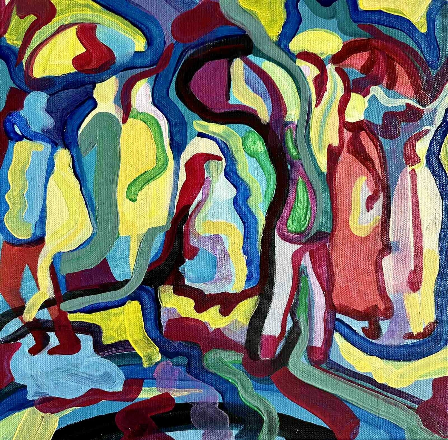 Music of the Rain Алексей Овсянников Original painting for sale