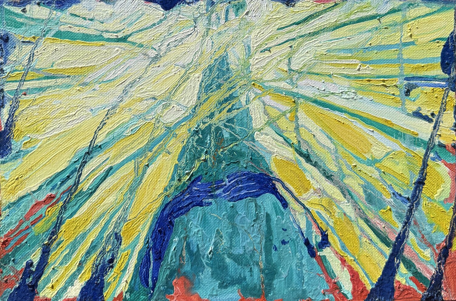 Radiant Energy Алексей Овсянников Original painting for sale