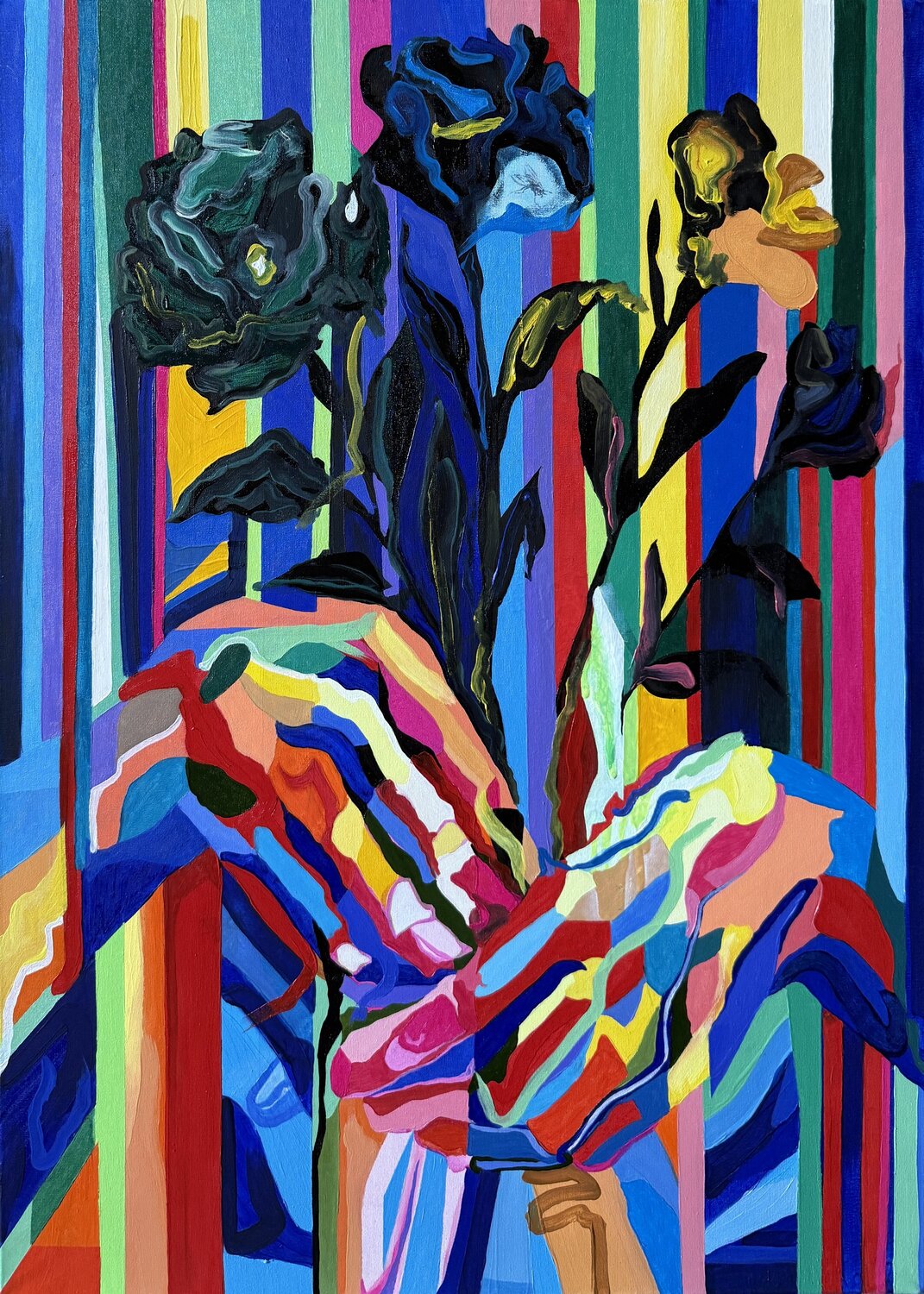 The Geometry of Loss Алексей Овсянников Original painting for sale