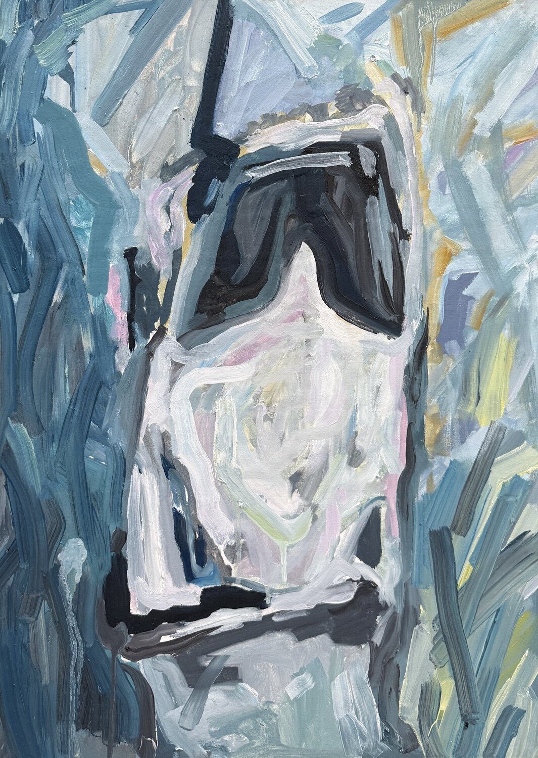 What the Back Conceals Алексей Овсянников Original painting for sale